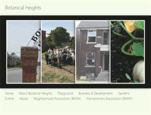 Tablet Screenshot of botanicalheights.org